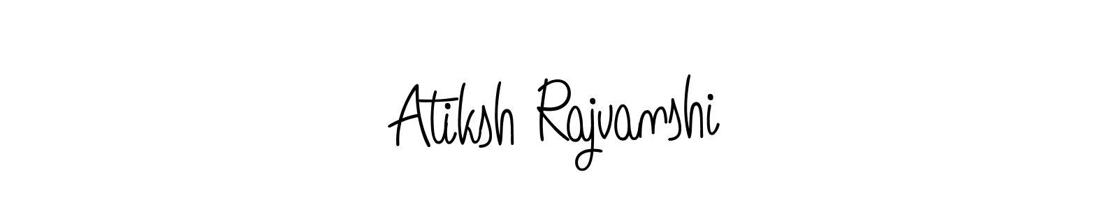 It looks lik you need a new signature style for name Atiksh Rajvanshi. Design unique handwritten (Angelique-Rose-font-FFP) signature with our free signature maker in just a few clicks. Atiksh Rajvanshi signature style 5 images and pictures png