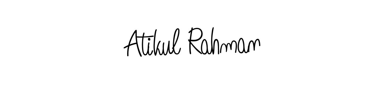 Atikul Rahman stylish signature style. Best Handwritten Sign (Angelique-Rose-font-FFP) for my name. Handwritten Signature Collection Ideas for my name Atikul Rahman. Atikul Rahman signature style 5 images and pictures png