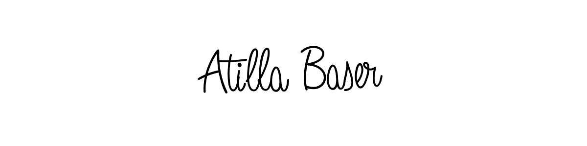 Angelique-Rose-font-FFP is a professional signature style that is perfect for those who want to add a touch of class to their signature. It is also a great choice for those who want to make their signature more unique. Get Atilla Baser name to fancy signature for free. Atilla Baser signature style 5 images and pictures png