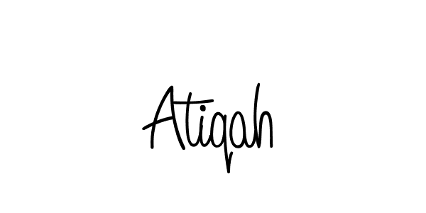 You can use this online signature creator to create a handwritten signature for the name Atiqah. This is the best online autograph maker. Atiqah signature style 5 images and pictures png