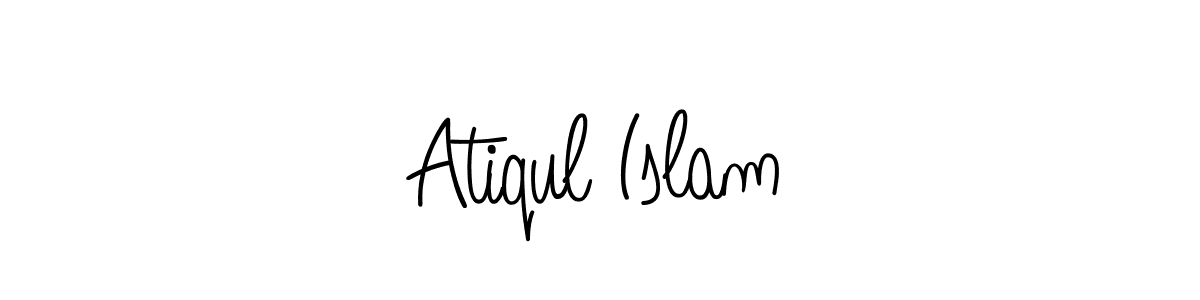 Make a beautiful signature design for name Atiqul Islam. Use this online signature maker to create a handwritten signature for free. Atiqul Islam signature style 5 images and pictures png