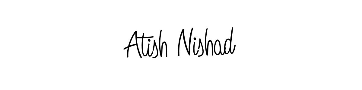 Make a short Atish Nishad signature style. Manage your documents anywhere anytime using Angelique-Rose-font-FFP. Create and add eSignatures, submit forms, share and send files easily. Atish Nishad signature style 5 images and pictures png