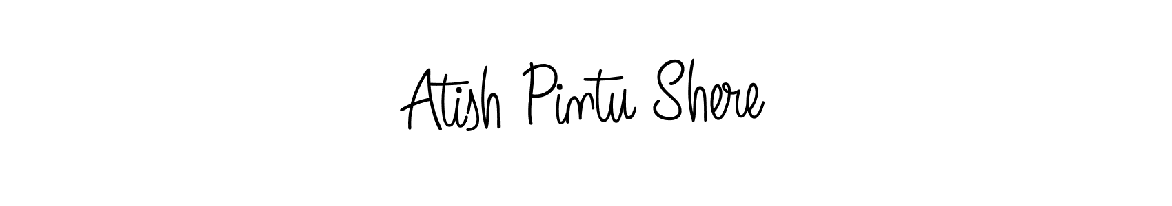 Make a beautiful signature design for name Atish Pintu Shere. Use this online signature maker to create a handwritten signature for free. Atish Pintu Shere signature style 5 images and pictures png