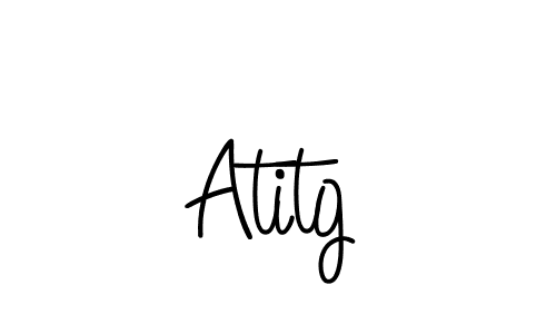 It looks lik you need a new signature style for name Atitg. Design unique handwritten (Angelique-Rose-font-FFP) signature with our free signature maker in just a few clicks. Atitg signature style 5 images and pictures png