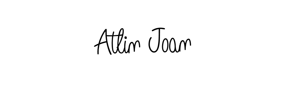 You can use this online signature creator to create a handwritten signature for the name Atlin Joan. This is the best online autograph maker. Atlin Joan signature style 5 images and pictures png