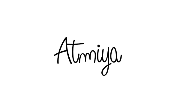 How to Draw Atmiya signature style? Angelique-Rose-font-FFP is a latest design signature styles for name Atmiya. Atmiya signature style 5 images and pictures png