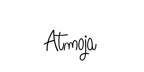 Create a beautiful signature design for name Atmoja. With this signature (Angelique-Rose-font-FFP) fonts, you can make a handwritten signature for free. Atmoja signature style 5 images and pictures png