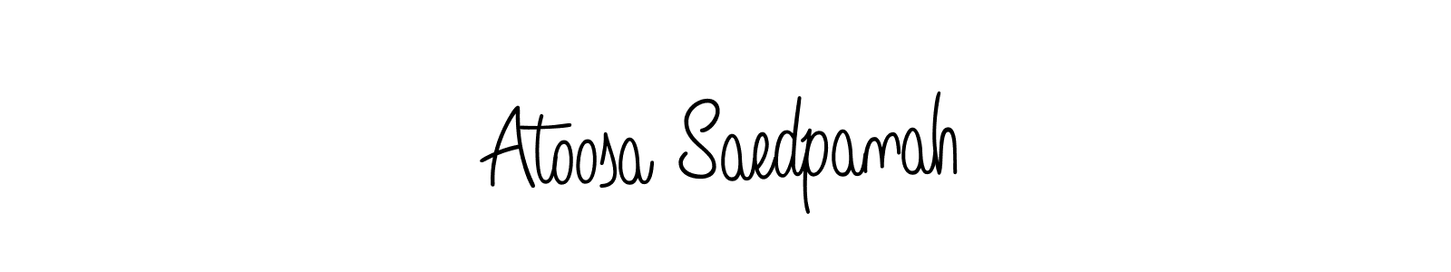 Angelique-Rose-font-FFP is a professional signature style that is perfect for those who want to add a touch of class to their signature. It is also a great choice for those who want to make their signature more unique. Get Atoosa Saedpanah name to fancy signature for free. Atoosa Saedpanah signature style 5 images and pictures png