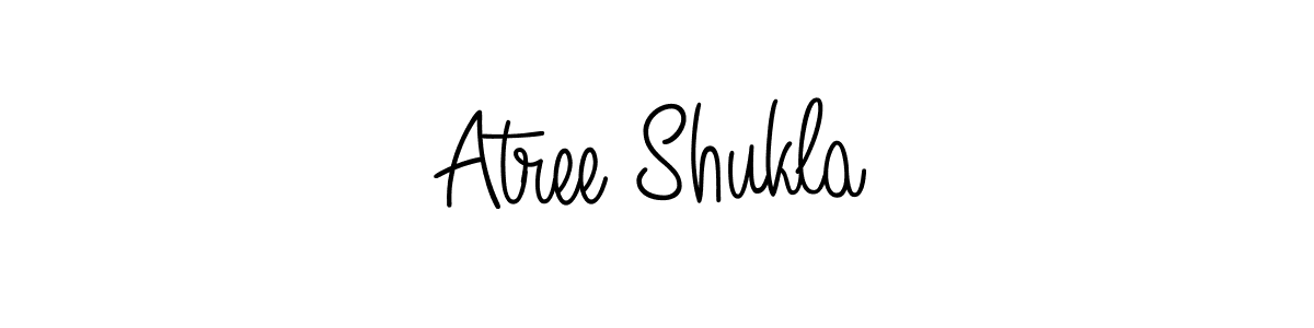 Once you've used our free online signature maker to create your best signature Angelique-Rose-font-FFP style, it's time to enjoy all of the benefits that Atree Shukla name signing documents. Atree Shukla signature style 5 images and pictures png