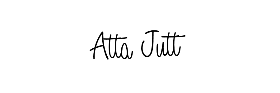 You can use this online signature creator to create a handwritten signature for the name Atta Jutt. This is the best online autograph maker. Atta Jutt signature style 5 images and pictures png