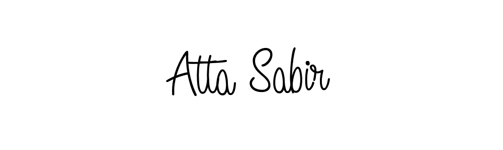 Make a short Atta Sabir signature style. Manage your documents anywhere anytime using Angelique-Rose-font-FFP. Create and add eSignatures, submit forms, share and send files easily. Atta Sabir signature style 5 images and pictures png