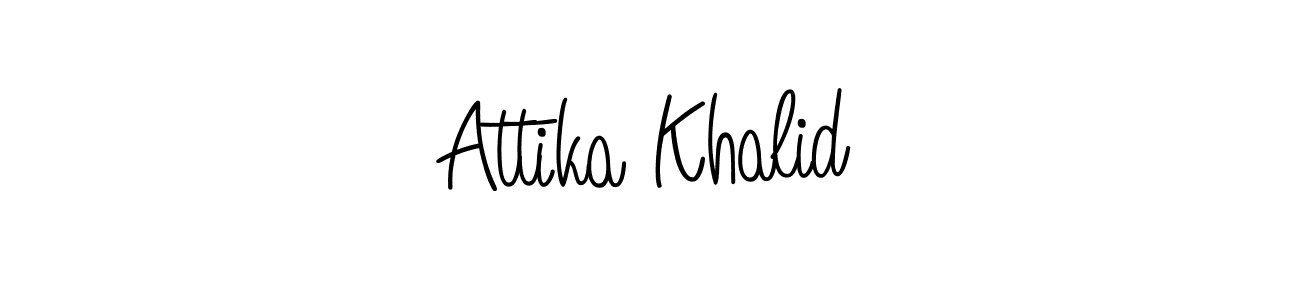 Similarly Angelique-Rose-font-FFP is the best handwritten signature design. Signature creator online .You can use it as an online autograph creator for name Attika Khalid. Attika Khalid signature style 5 images and pictures png
