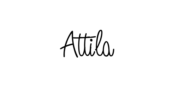 Also we have Attila name is the best signature style. Create professional handwritten signature collection using Angelique-Rose-font-FFP autograph style. Attila signature style 5 images and pictures png