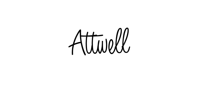 Also we have Attwell name is the best signature style. Create professional handwritten signature collection using Angelique-Rose-font-FFP autograph style. Attwell signature style 5 images and pictures png