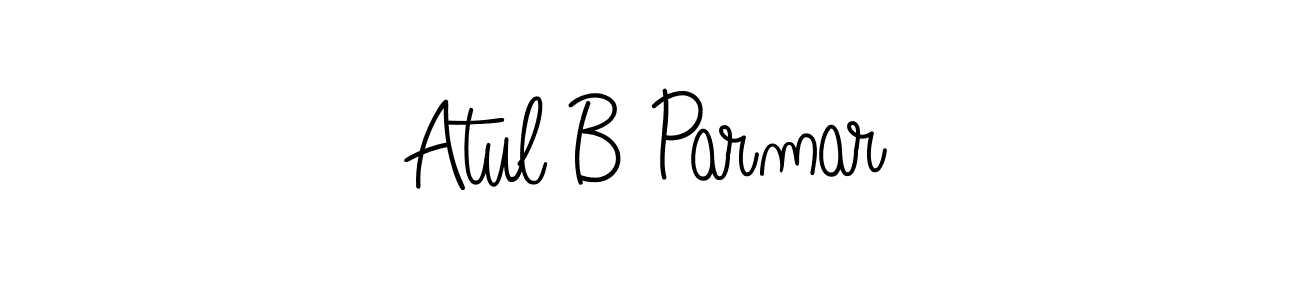 Make a beautiful signature design for name Atul B Parmar. Use this online signature maker to create a handwritten signature for free. Atul B Parmar signature style 5 images and pictures png