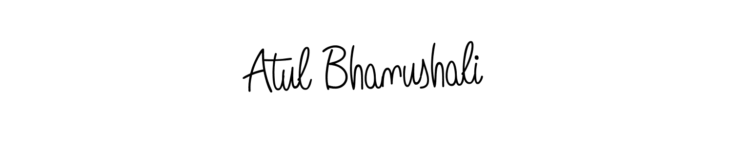 Also we have Atul Bhanushali name is the best signature style. Create professional handwritten signature collection using Angelique-Rose-font-FFP autograph style. Atul Bhanushali signature style 5 images and pictures png