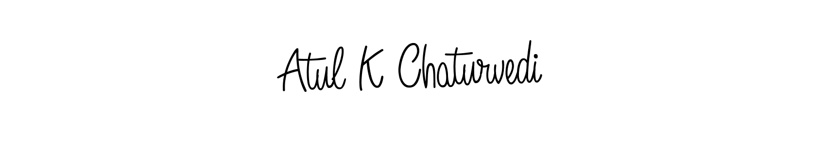 You can use this online signature creator to create a handwritten signature for the name Atul K Chaturvedi. This is the best online autograph maker. Atul K Chaturvedi signature style 5 images and pictures png