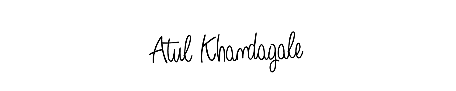 Check out images of Autograph of Atul Khandagale name. Actor Atul Khandagale Signature Style. Angelique-Rose-font-FFP is a professional sign style online. Atul Khandagale signature style 5 images and pictures png