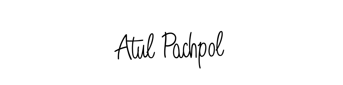 This is the best signature style for the Atul Pachpol name. Also you like these signature font (Angelique-Rose-font-FFP). Mix name signature. Atul Pachpol signature style 5 images and pictures png