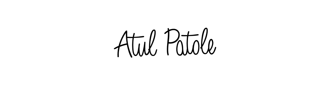 if you are searching for the best signature style for your name Atul Patole. so please give up your signature search. here we have designed multiple signature styles  using Angelique-Rose-font-FFP. Atul Patole signature style 5 images and pictures png