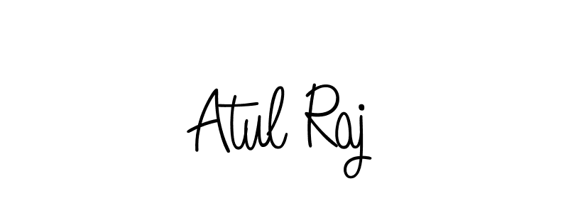 How to Draw Atul Raj signature style? Angelique-Rose-font-FFP is a latest design signature styles for name Atul Raj. Atul Raj signature style 5 images and pictures png