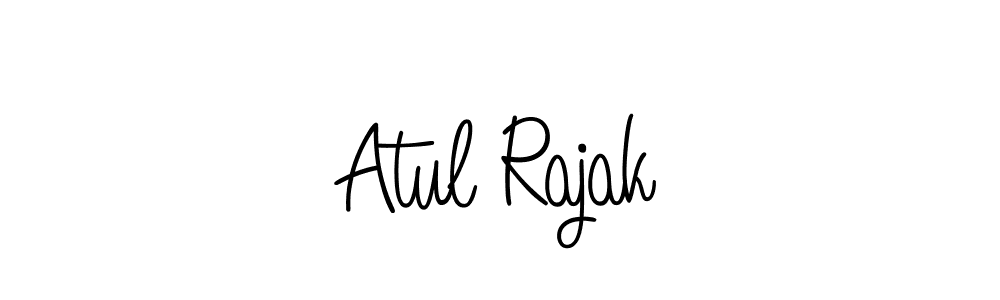 How to make Atul Rajak signature? Angelique-Rose-font-FFP is a professional autograph style. Create handwritten signature for Atul Rajak name. Atul Rajak signature style 5 images and pictures png