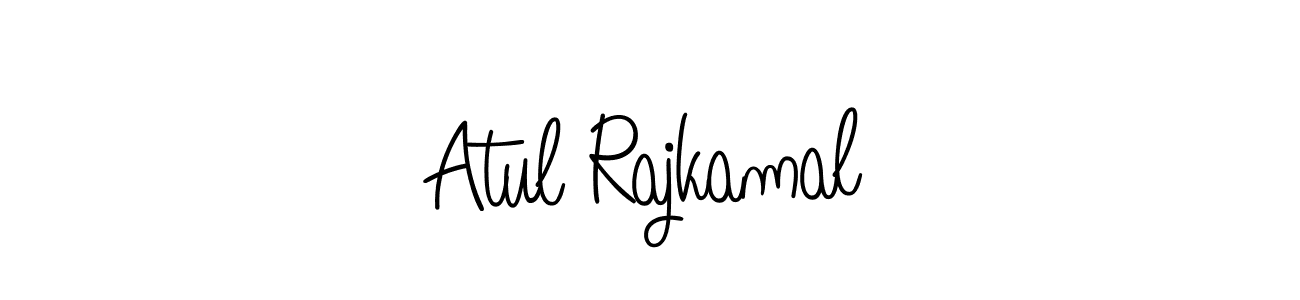How to make Atul Rajkamal signature? Angelique-Rose-font-FFP is a professional autograph style. Create handwritten signature for Atul Rajkamal name. Atul Rajkamal signature style 5 images and pictures png