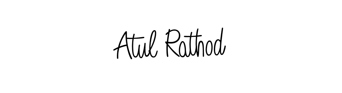 Make a beautiful signature design for name Atul Rathod. Use this online signature maker to create a handwritten signature for free. Atul Rathod signature style 5 images and pictures png