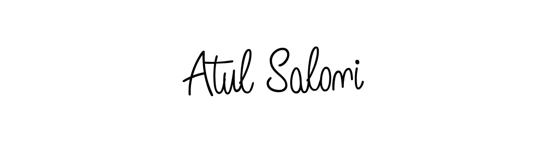 Also we have Atul Saloni name is the best signature style. Create professional handwritten signature collection using Angelique-Rose-font-FFP autograph style. Atul Saloni signature style 5 images and pictures png