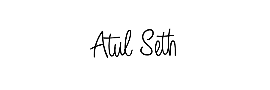 Make a beautiful signature design for name Atul Seth. Use this online signature maker to create a handwritten signature for free. Atul Seth signature style 5 images and pictures png