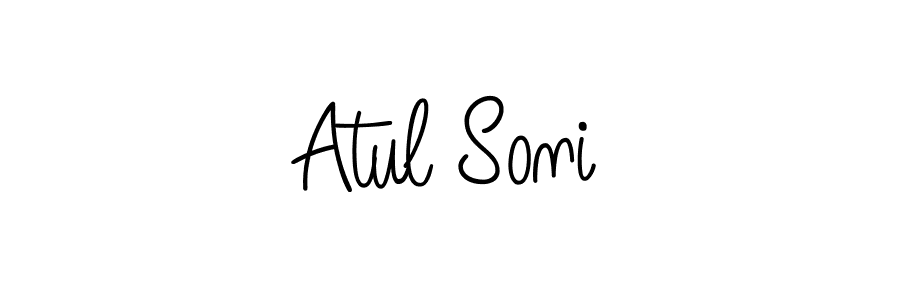 How to make Atul Soni signature? Angelique-Rose-font-FFP is a professional autograph style. Create handwritten signature for Atul Soni name. Atul Soni signature style 5 images and pictures png