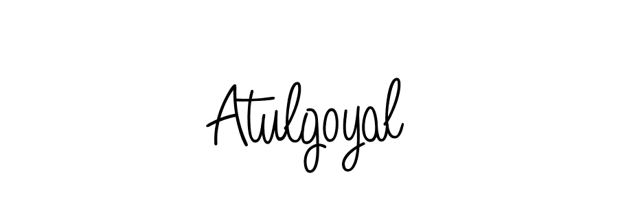 Make a beautiful signature design for name Atulgoyal. Use this online signature maker to create a handwritten signature for free. Atulgoyal signature style 5 images and pictures png