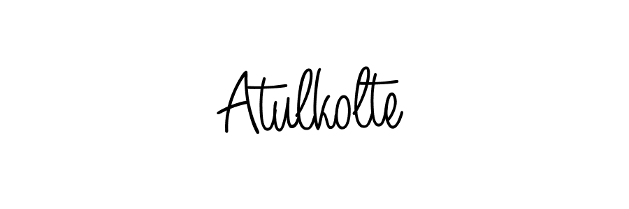 Also we have Atulkolte name is the best signature style. Create professional handwritten signature collection using Angelique-Rose-font-FFP autograph style. Atulkolte signature style 5 images and pictures png