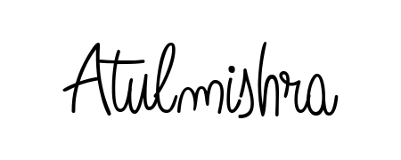Use a signature maker to create a handwritten signature online. With this signature software, you can design (Angelique-Rose-font-FFP) your own signature for name Atulmishra. Atulmishra signature style 5 images and pictures png
