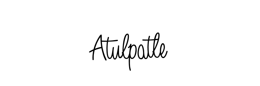 Once you've used our free online signature maker to create your best signature Angelique-Rose-font-FFP style, it's time to enjoy all of the benefits that Atulpatle name signing documents. Atulpatle signature style 5 images and pictures png