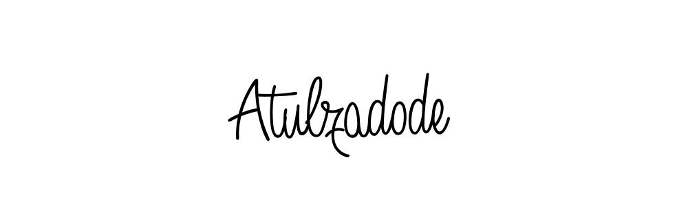 You can use this online signature creator to create a handwritten signature for the name Atulzadode. This is the best online autograph maker. Atulzadode signature style 5 images and pictures png