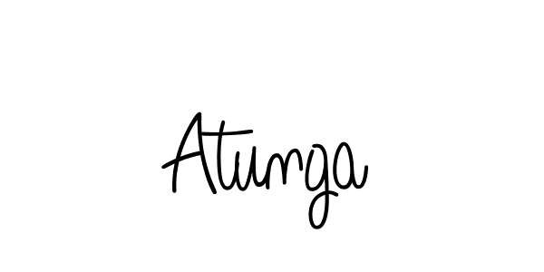 Also we have Atunga name is the best signature style. Create professional handwritten signature collection using Angelique-Rose-font-FFP autograph style. Atunga signature style 5 images and pictures png