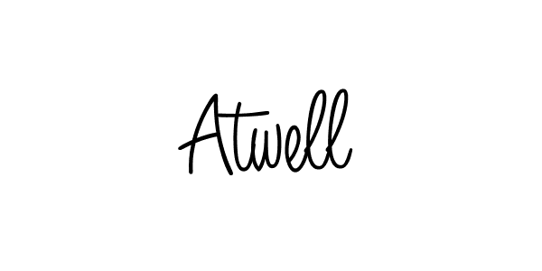 How to make Atwell signature? Angelique-Rose-font-FFP is a professional autograph style. Create handwritten signature for Atwell name. Atwell signature style 5 images and pictures png
