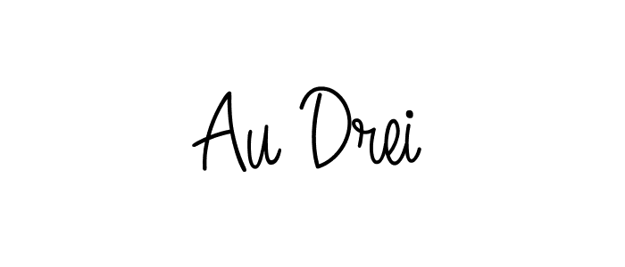 How to Draw Au Drei signature style? Angelique-Rose-font-FFP is a latest design signature styles for name Au Drei. Au Drei signature style 5 images and pictures png