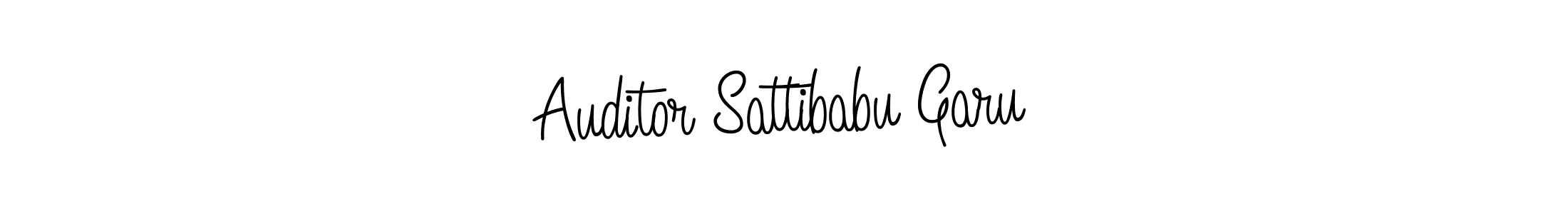 Here are the top 10 professional signature styles for the name Auditor Sattibabu Garu. These are the best autograph styles you can use for your name. Auditor Sattibabu Garu signature style 5 images and pictures png