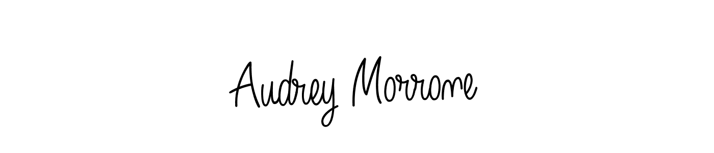 Once you've used our free online signature maker to create your best signature Angelique-Rose-font-FFP style, it's time to enjoy all of the benefits that Audrey Morrone name signing documents. Audrey Morrone signature style 5 images and pictures png