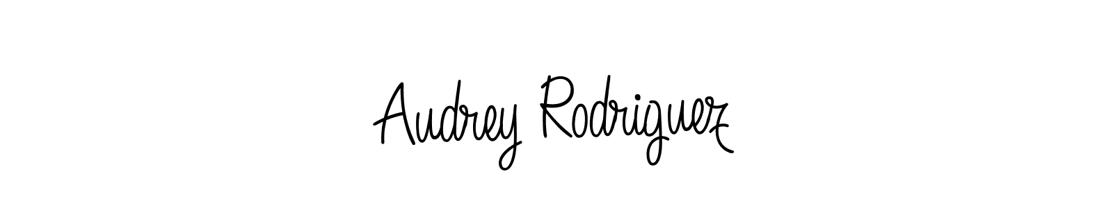 You can use this online signature creator to create a handwritten signature for the name Audrey Rodriguez. This is the best online autograph maker. Audrey Rodriguez signature style 5 images and pictures png