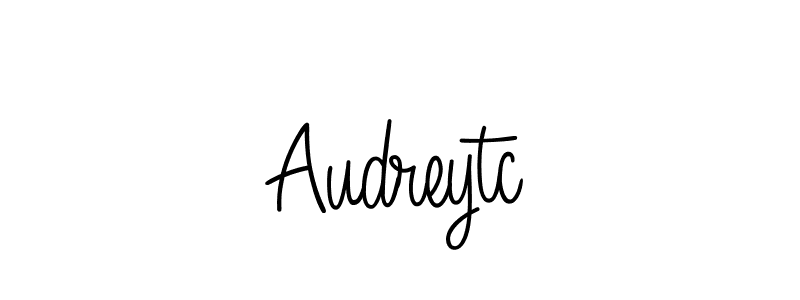 Create a beautiful signature design for name Audreytc. With this signature (Angelique-Rose-font-FFP) fonts, you can make a handwritten signature for free. Audreytc signature style 5 images and pictures png