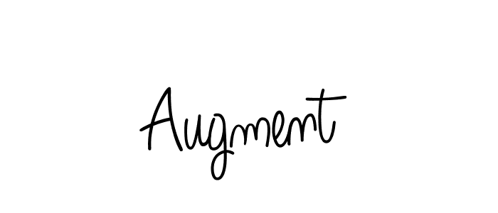 Make a beautiful signature design for name Augment. With this signature (Angelique-Rose-font-FFP) style, you can create a handwritten signature for free. Augment signature style 5 images and pictures png