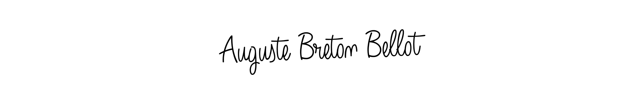 Create a beautiful signature design for name Auguste Breton Bellot. With this signature (Angelique-Rose-font-FFP) fonts, you can make a handwritten signature for free. Auguste Breton Bellot signature style 5 images and pictures png