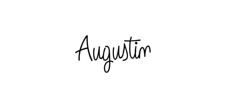 Make a beautiful signature design for name Augustin. With this signature (Angelique-Rose-font-FFP) style, you can create a handwritten signature for free. Augustin signature style 5 images and pictures png