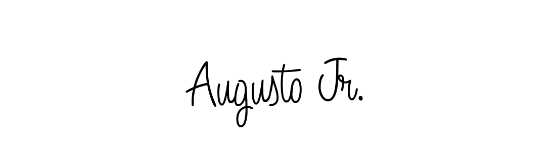 Angelique-Rose-font-FFP is a professional signature style that is perfect for those who want to add a touch of class to their signature. It is also a great choice for those who want to make their signature more unique. Get Augusto Jr. name to fancy signature for free. Augusto Jr. signature style 5 images and pictures png