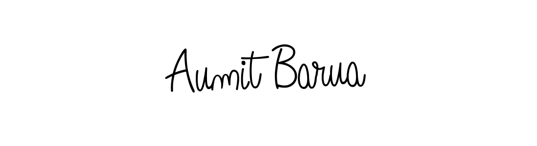 Also we have Aumit Barua name is the best signature style. Create professional handwritten signature collection using Angelique-Rose-font-FFP autograph style. Aumit Barua signature style 5 images and pictures png