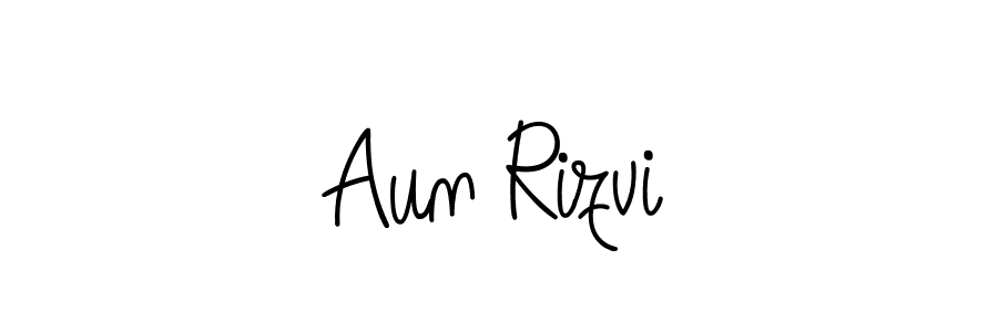It looks lik you need a new signature style for name Aun Rizvi. Design unique handwritten (Angelique-Rose-font-FFP) signature with our free signature maker in just a few clicks. Aun Rizvi signature style 5 images and pictures png