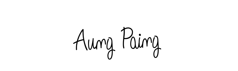 Once you've used our free online signature maker to create your best signature Angelique-Rose-font-FFP style, it's time to enjoy all of the benefits that Aung Paing name signing documents. Aung Paing signature style 5 images and pictures png